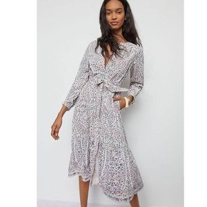 Anthropologie Marta tiered dress